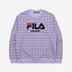 Fila Uni Tote - Miesten Hoodie - Violetit | FI-31819